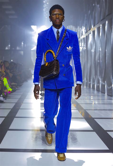 is gucci collab with adidas|adidas gucci collab suit.